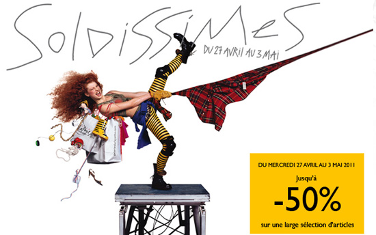 Soldissimes aux Galeries Lafayette