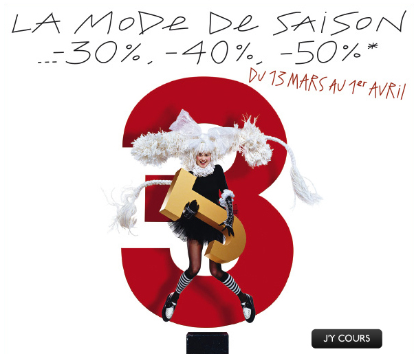 Les 3J des Galeries Lafayette – Printemps 2013