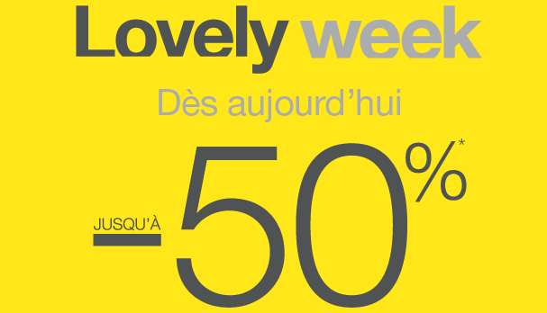 Lovely week Etam – Printemps 2013