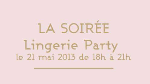 Lingerie-Party