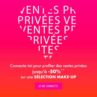 vente privée nyx